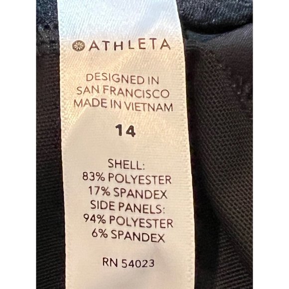 NWT ATHLETA Quest Jogger Pants Sz 14 Black Lightweight Elastic Waist Pockets - Picture 5 of 6
